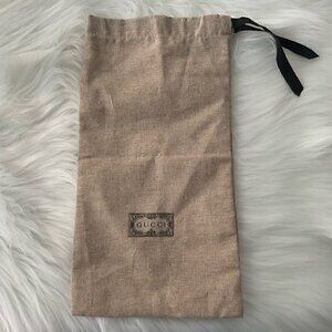 Gucci Authentic Canvas Dust  Bag